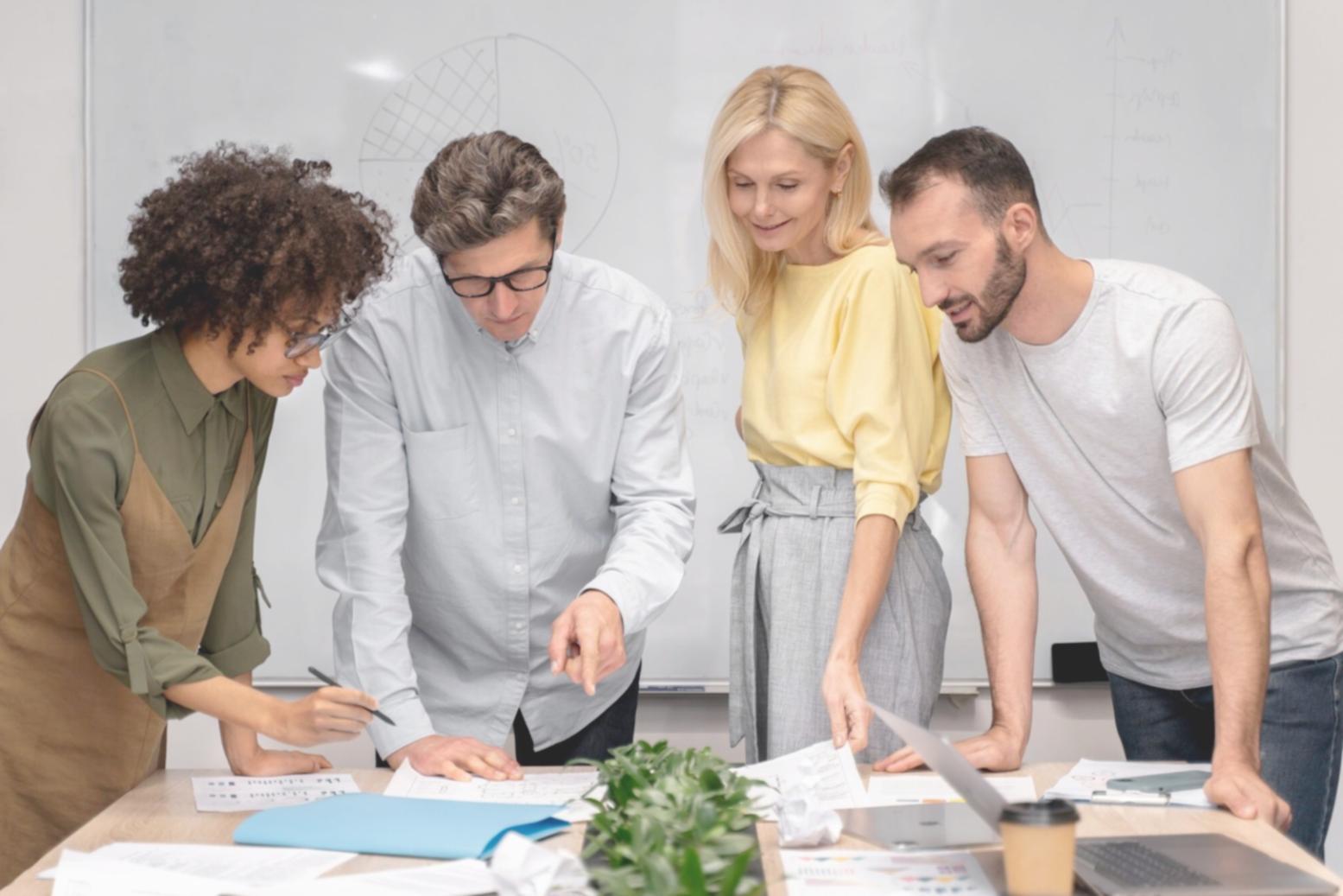 Unser Team bei der Arbeit im Stuttgarter Büro